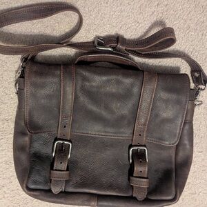 Brown Bison “Lindy Bag” by Stickman Leather